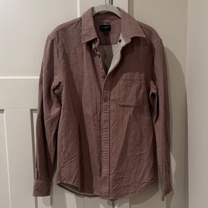 Club Monaco Light Pink Slim Fit Shirt